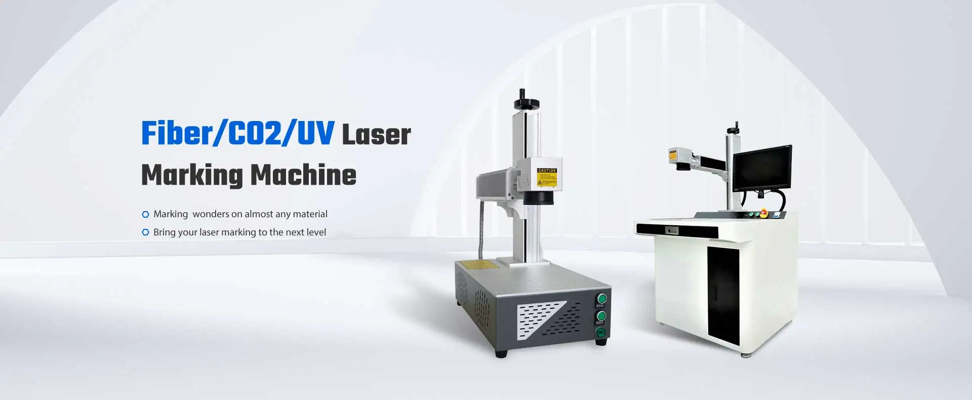 Fiber/CO2/UV Laser Marking Machine