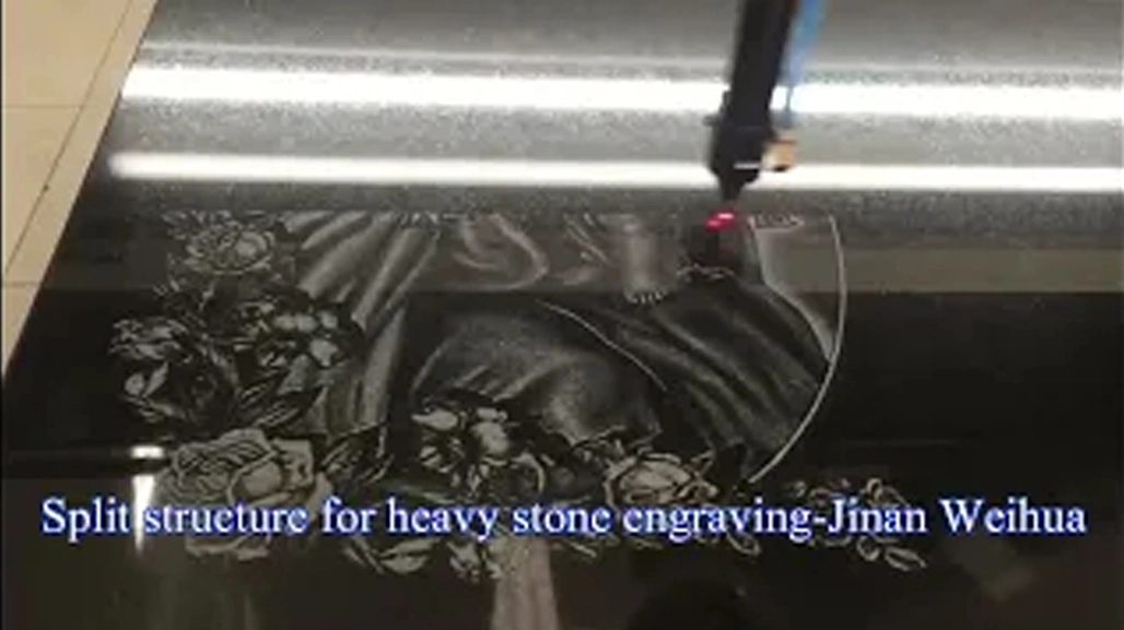 Tombstone Laser Engraver with Split Structure