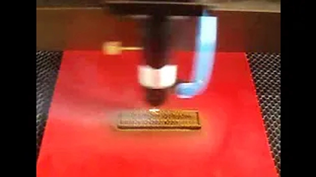 CO2 Laser Engraving Machine -- Engraving Rubber