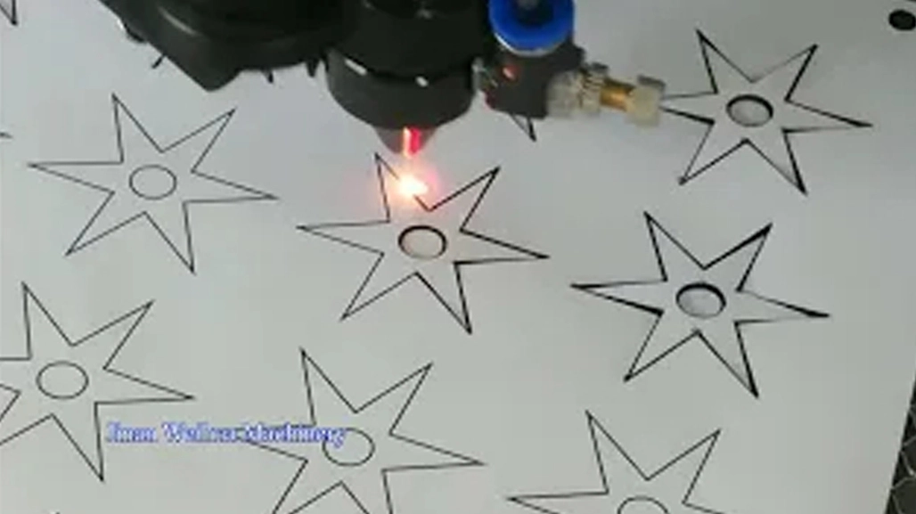 CCD Laser Cutting Machine With Camera