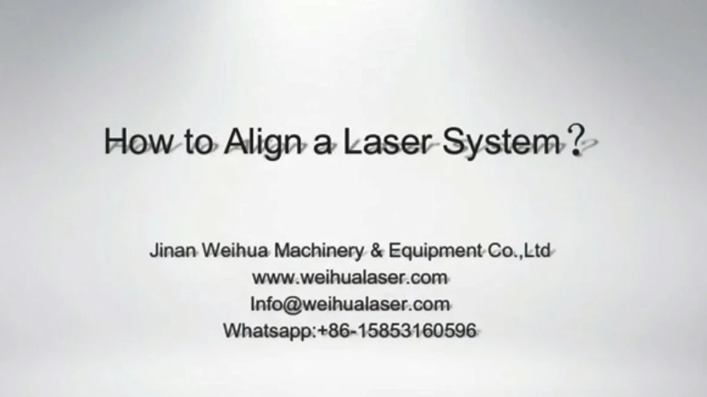 How to Align a Laser System