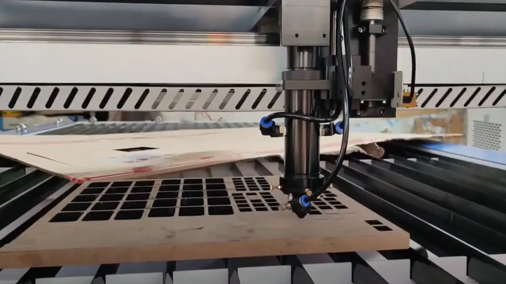 2500x1300mm 15mm Wood Cnc Laser Cutter